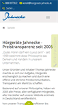 Mobile Screenshot of hoergeraete-jahnecke.de